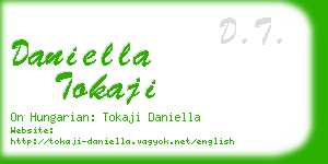 daniella tokaji business card